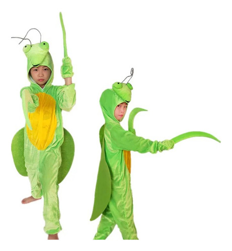 Disfraz De Pijama De Insectos De Dibujos Animados De Mantis