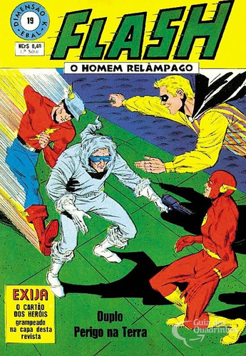 Gibi Flash (dimensão K) 1ª Série - Flash (dimensão K) (Usado)