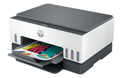 Impresora Hp 670 Multifuncional Wifi - Bluetooth Duplex Color Blanco