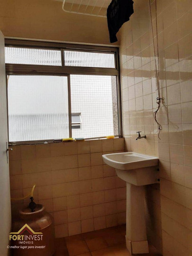 Imagem 6 de 19 de Apartamento Com 2 Dormitórios À Venda, 82 M² Por R$ 350.000,00 - Canto Do Forte - Praia Grande/sp - Ap4234