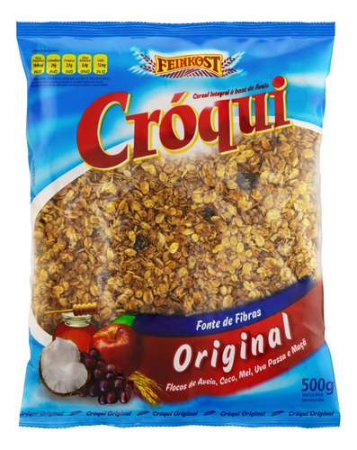 Cereais Feinkost Cróqui Original em pacote 500 g