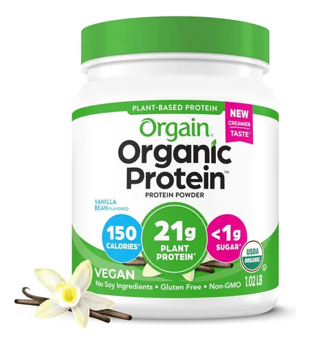 Proteína Vegana Orgánica Orgina, Proteína A Base De Plantas