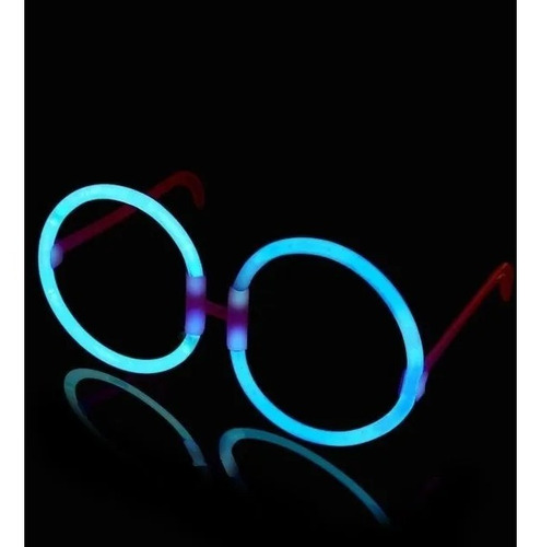 Imagen 4 de 10 de Pack 9 Lentes Con Luz Led Cotillón Fiestas Bodas Cumpleaños
