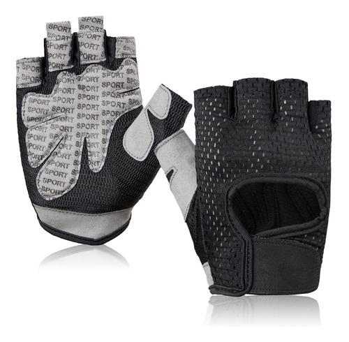 Guantes De Medio Dedo Antideslizantes Para Fitness/bicicleta