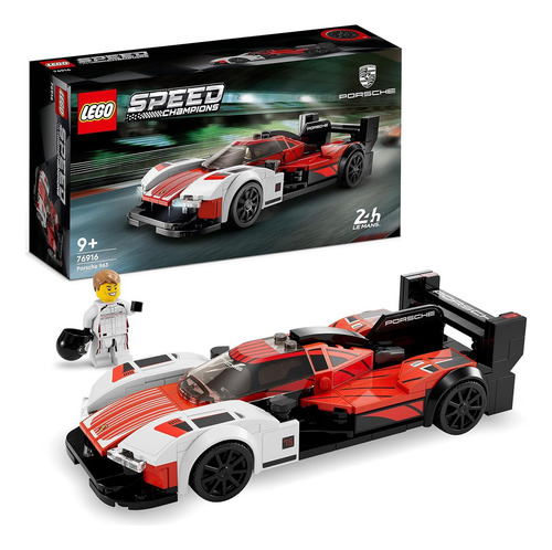 Lego Speed Champions Porsche 963 Deportivo Carreras 76916 Cantidad De Piezas 280