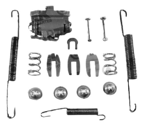 Kit Freno De Tambor Nissan Ichi Van 1987-1988-1989 Tras Ck