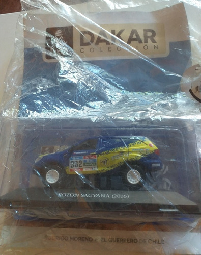 Coleccion Dakar Foton Sauvana #332 (2016) Chile. Esc. 1/43