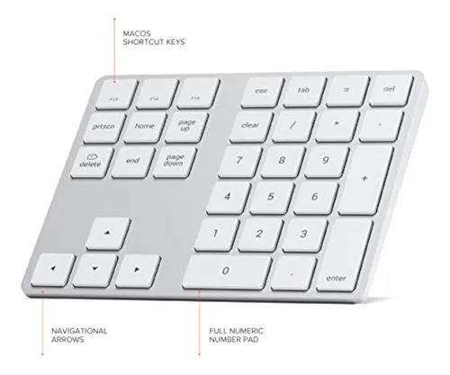 Satechi Teclado Numérico Extendido Bluetooth