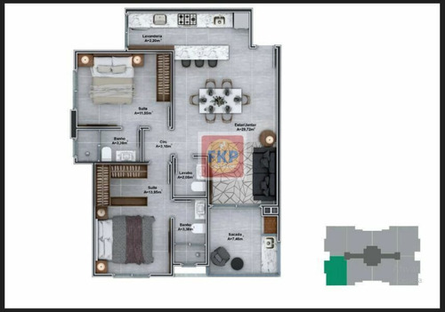 Imagem 7 de 22 de Apartamento 2 Dormitórios A Venda Cachoeira Do Bom Jesus - Florianópolis - Sc - Ap0825