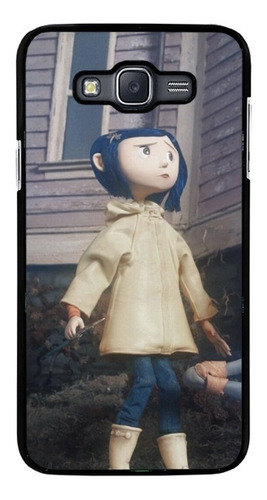 Funda Protector Rudo Para Samsung Galaxy Coraline Moda Niña