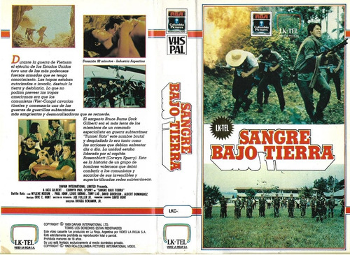Sangre Bajo Tierra Vhs Battle Rats 1989 Vietnam Belico