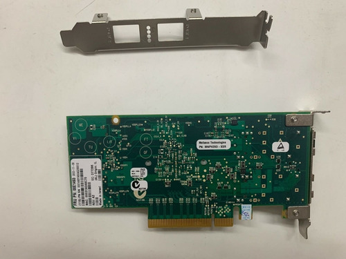 Placa Rede Sfp Dual Port 10gb Mellanox Mnph29d Perfil Alto