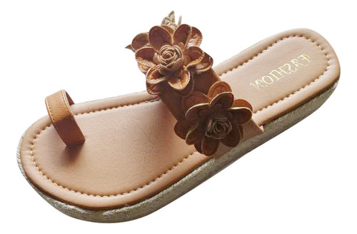 Zapatillas A La Moda Para Mujer, Sandalias Deslizantes De Ve
