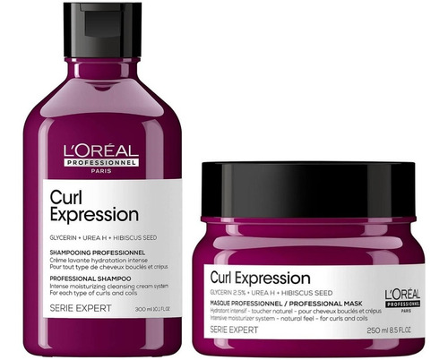 Shampoo + Mascarilla Para Crespos Loreal Curl Expression