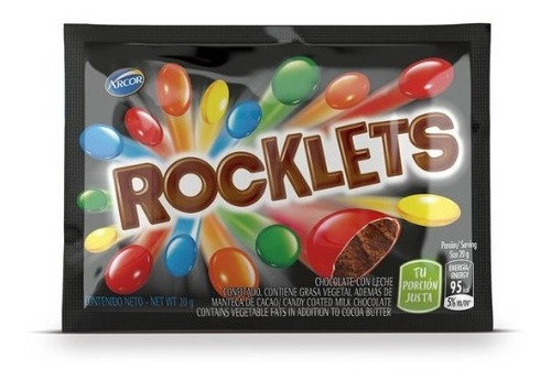 Caja Rocklets X 24 U X 20 Grs - Lollipop