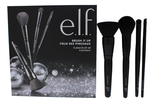 Set Brush It Up De E.l.f. Para Mujeres  4 Piezas De Brochas