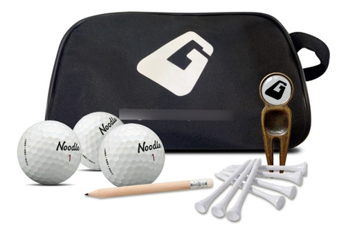 Imagen 1 de 8 de Kit Golf Pelotas + Levpiques + Tees Y Más! | The Golfer Shop