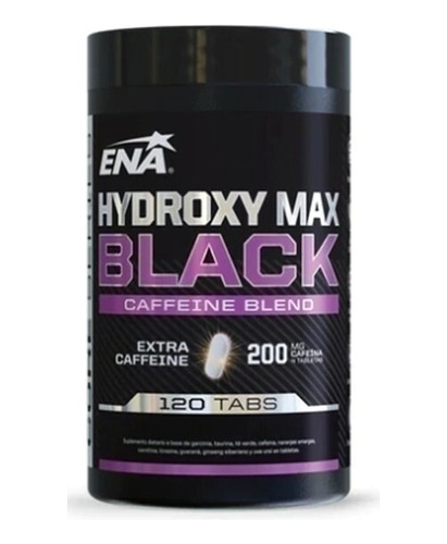 Termogénico Quemador De Grasa - Hydroxy Max Black Ena