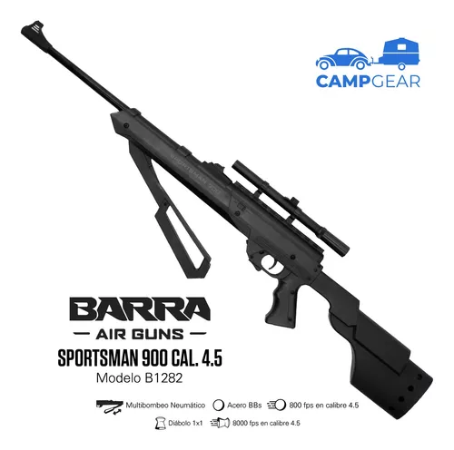 Carabina Aire Comprimido Sportsman 900 Con 3000 Bbs Y Mira