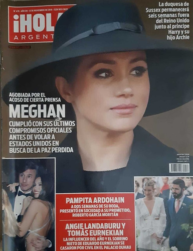 Revista Hola Argentina Número 470 12 De Noviembre De 2019