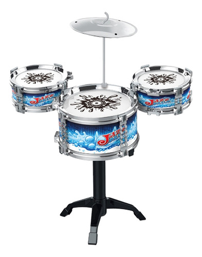 Instrumento Musical Infantil Jazz Drum Set De Cinco Tambores