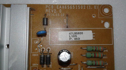 Placa Fuente Lg 47lb5800 (Usado)
