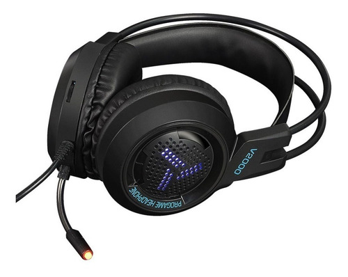 Imagen 3 de 6 de Diadema Gamer V2000 Rgb Súper Bajos