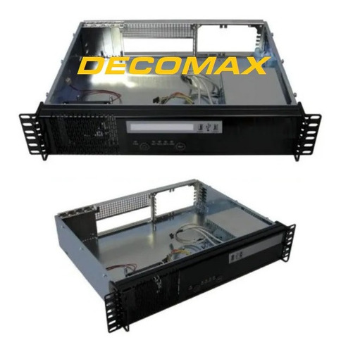 Gabinete Rackeable 2u 345mm Compatible Rack Mural - Decomax