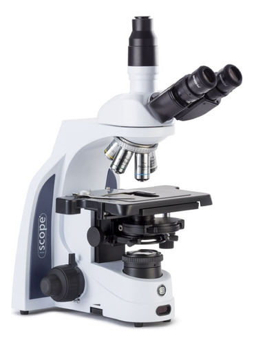 Microscopio Trinocular Iscope 40-1000x Iluminación Kohler Color Blanco