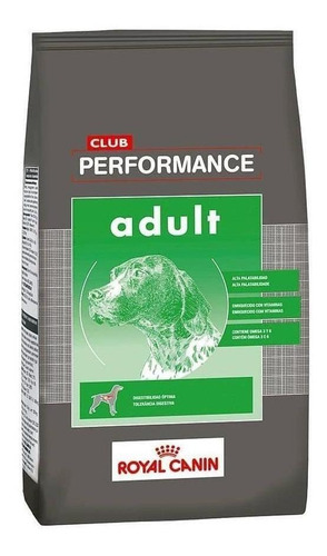 Alimento Royal Canin Club Performance Adult para perro adulto todos los tamaños sabor mix en bolsa de 15kg