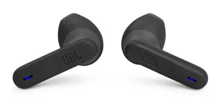 Audífonos in-ear inalámbricos JBL Wave 300TWS negro con luz verde lima LED