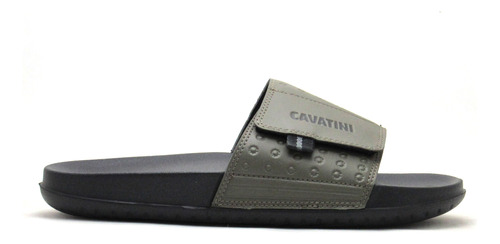 Chinela Cavatini Martin Con Velcro Hombre