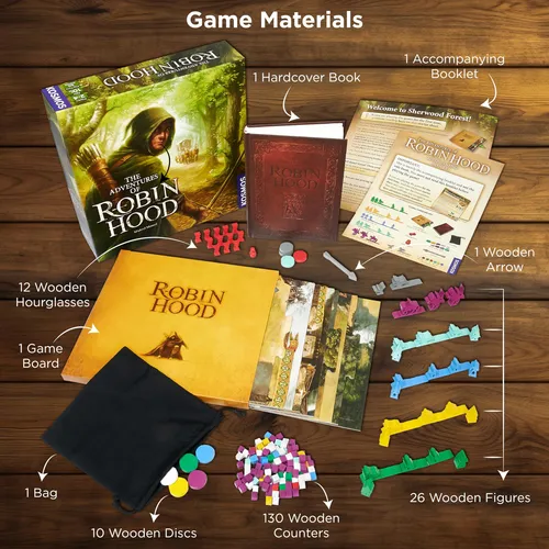 Juego De Mesa Las Aventuras De Robin Hood | Kosmos | 2-4