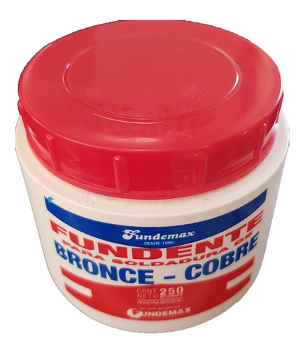 Fundente Decapante Fundemax Para Bronce 250gr Smg