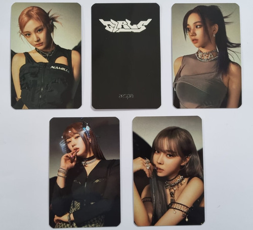 Aespa Photocard Set Promocional Completo Savage Kpop