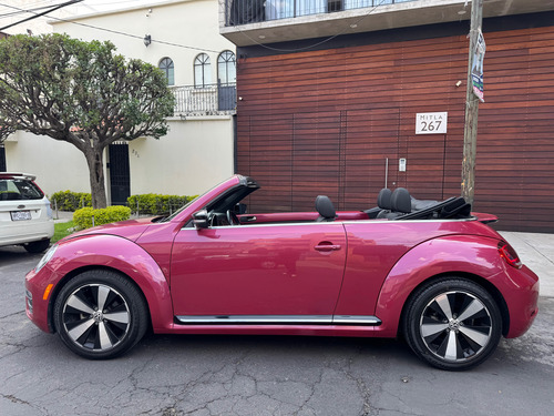 Hermoso Beetle 2017 Convertible #pink 1.8 Turbo Automatico