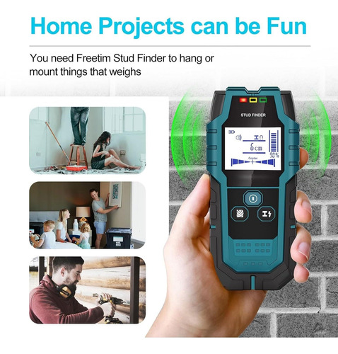 Detector De Scanner De Parede Com Localizador De Feixe