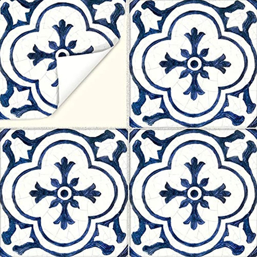 Pegatinas Para Azulejos Antiguos Holandeses 40 Piezas 4x4 In