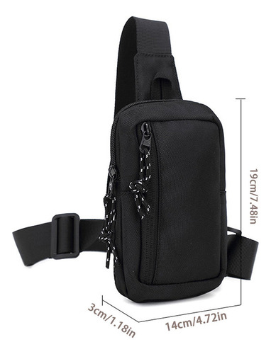 Bolsa De Pecho Para Hombre Bandolera Bolso Bandolera De Viaj