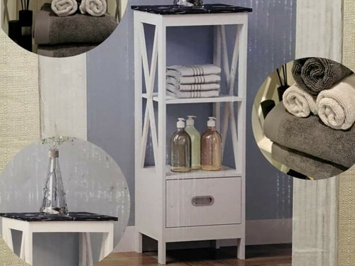 Imagen 4 de 4 de Muebles Con Gaveta. De 3 Estantes Vintage.nuevo. Viene En C
