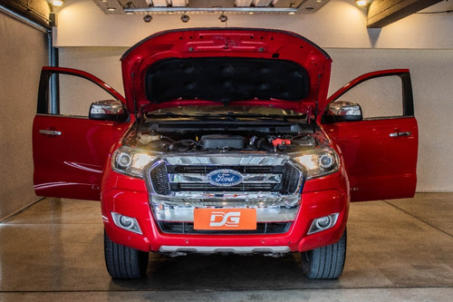 Imagen 7 de 25 de Ford Ranger Limited 4x4 3.2 Tdi At 170.000km 2016 Rojo