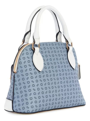 Guess Bolso Kinsley Con Logo- Piedra Multi