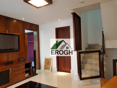 Imagem 14 de 28 de Sobrado Com 3 Dormitórios À Venda, 127 M² Por R$ 630.000 - Campestre - Santo André/sp - So0157