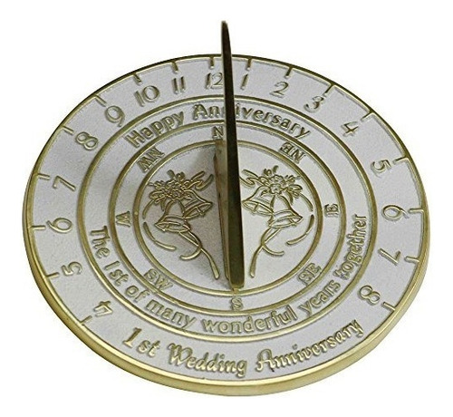 1r Aniversario Del Reloj De Sol Hecho A Mano En Ingla