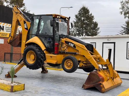 Caterpillar 416e Retro Excavadora 2009 No Pala, Nqnmaq
