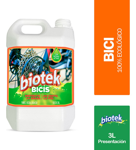 Desengrasante Bicicletas Multifunción 3l - Biotek Bicis