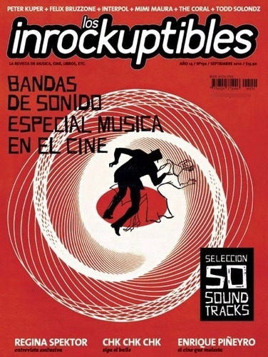 Revista Los Inrockuptibles 150. Septiembre 2010. Música Cine