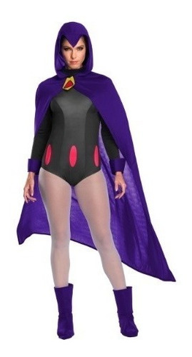 Disfraz De Raven Jovenes Titanes En Accion Teen Titans Para Damas Mujer Envio Gratis