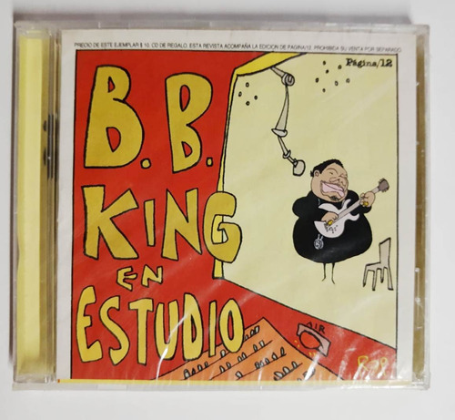 Cd Original B. B. King En Estudio 