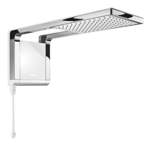 Imagem 1 de 2 de Chuveiro elétrico de parede Lorenzetti Acqua Ultra Storm branco-cromado 7800W 220V